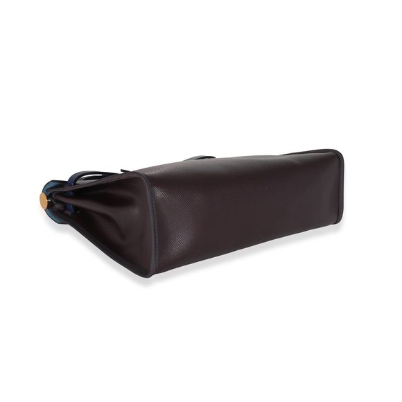 Hermes Encre Ecru Noir Rouge Sellier Herbag Zip 31 PM GHW - Picture 6 of 7